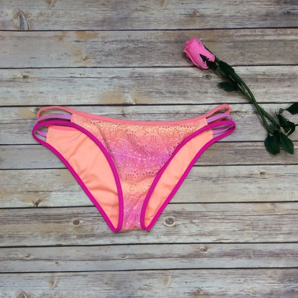 Victoria's Secret Other - Victoria Secret strappy Cheeky ombré bikini bottom